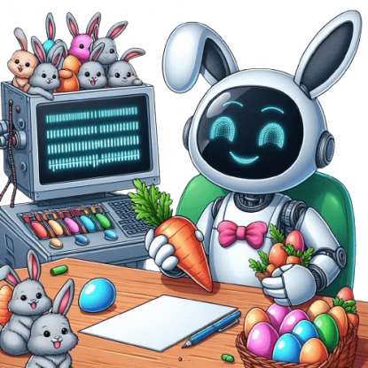 KI-Osterhase